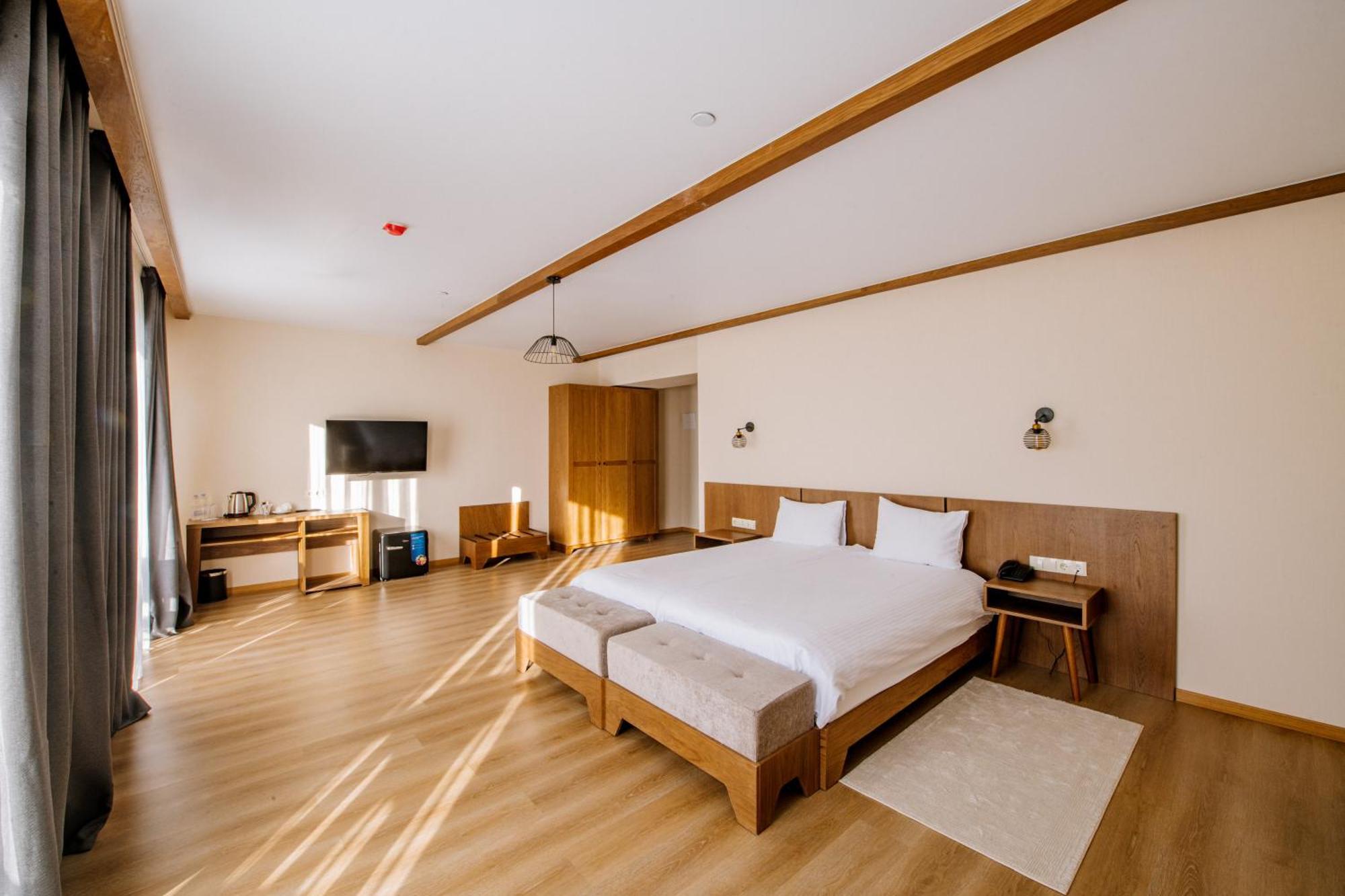Gudauri Inn Bilik gambar A room at the Hotel Waldhaus Flims